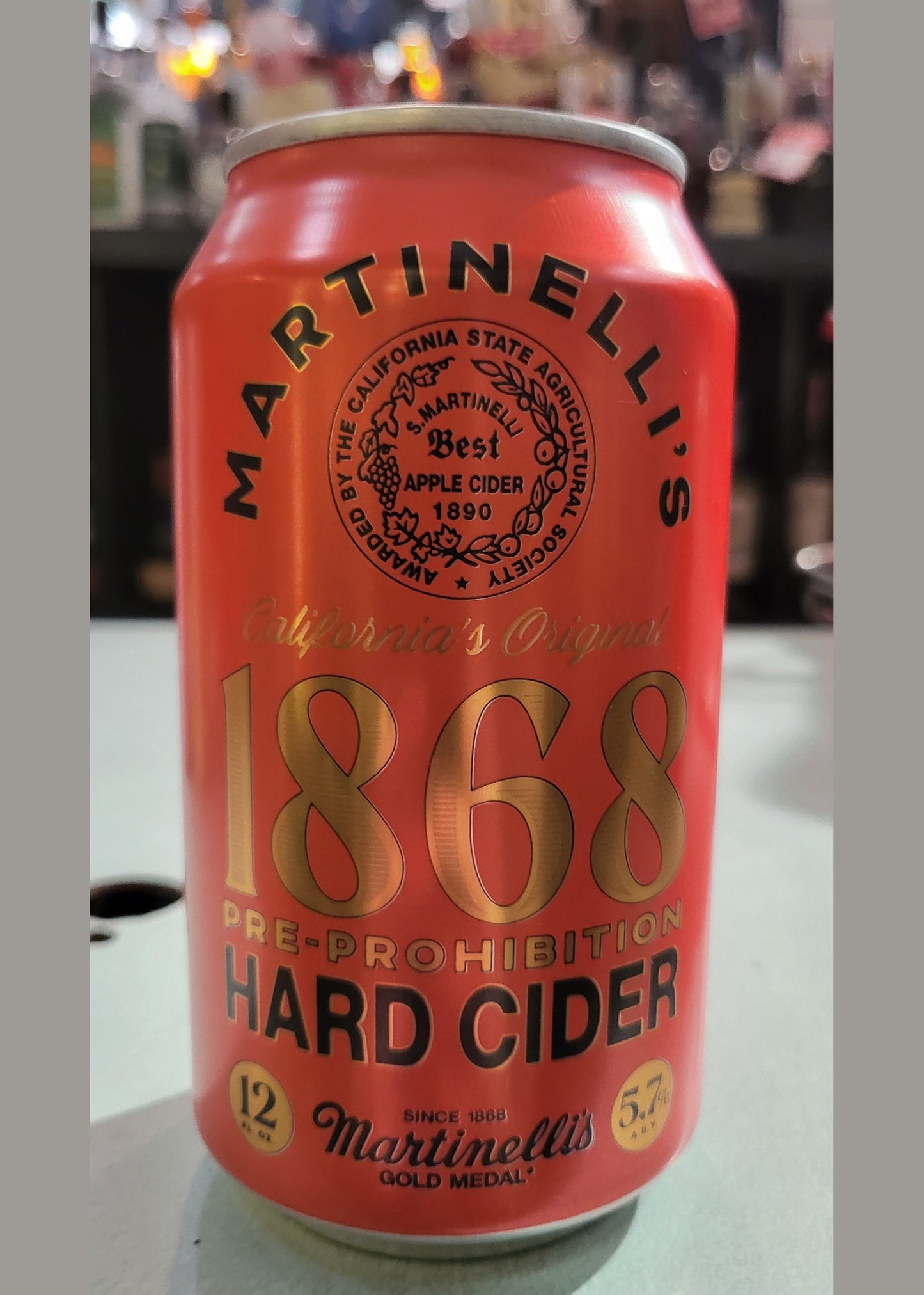 MARTINELLI’S 1868 Pre - Prohibition Hard Cider