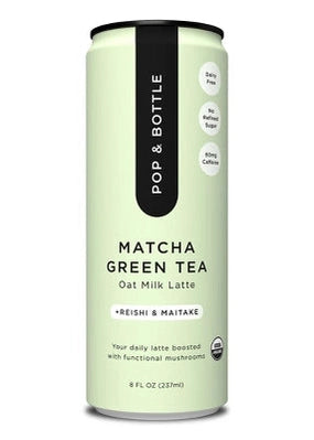 POP & BOTTLE Caramel Cold Brew Oat Matcha Green Tea