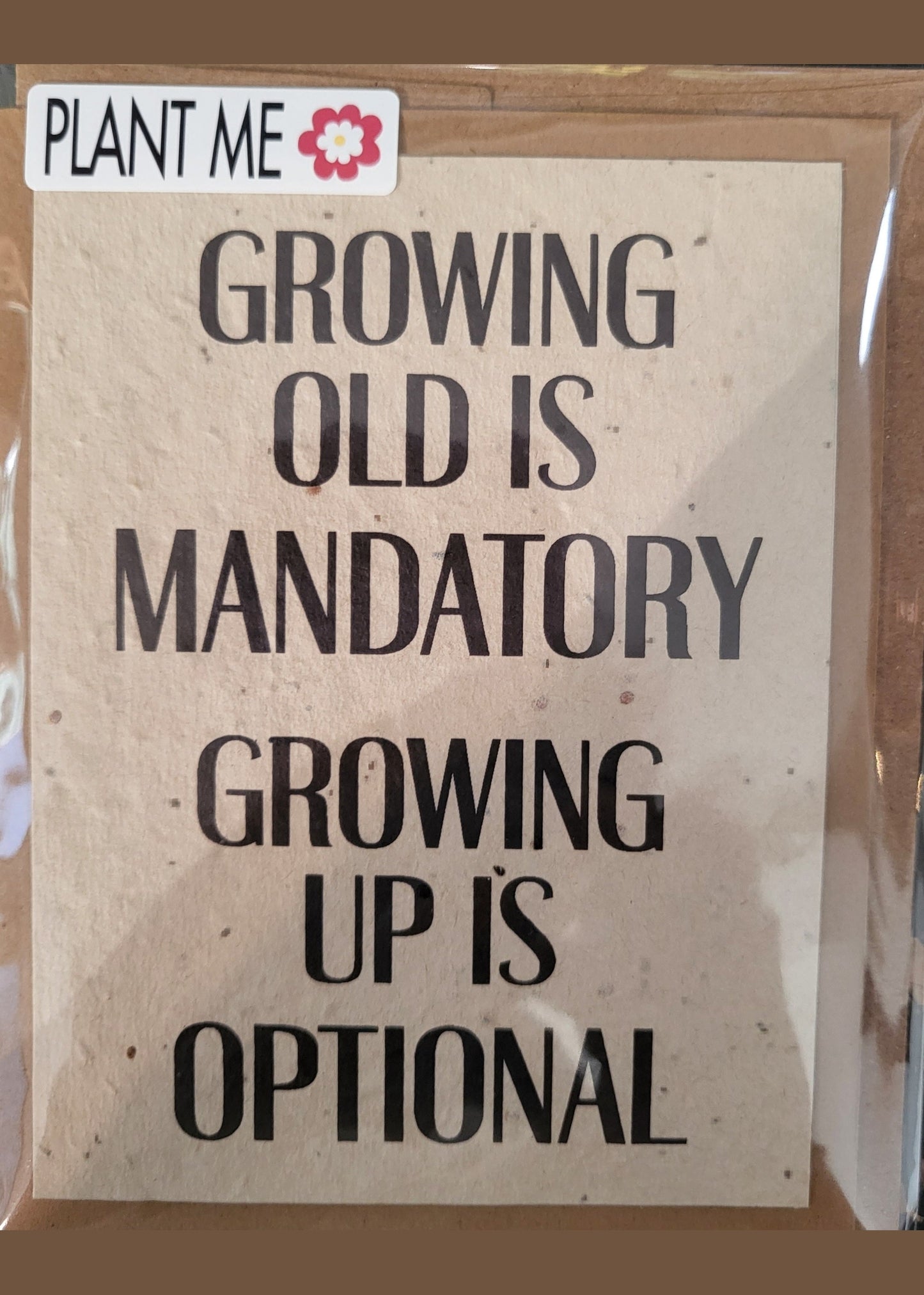 SEEDY CARDS B-Day Card