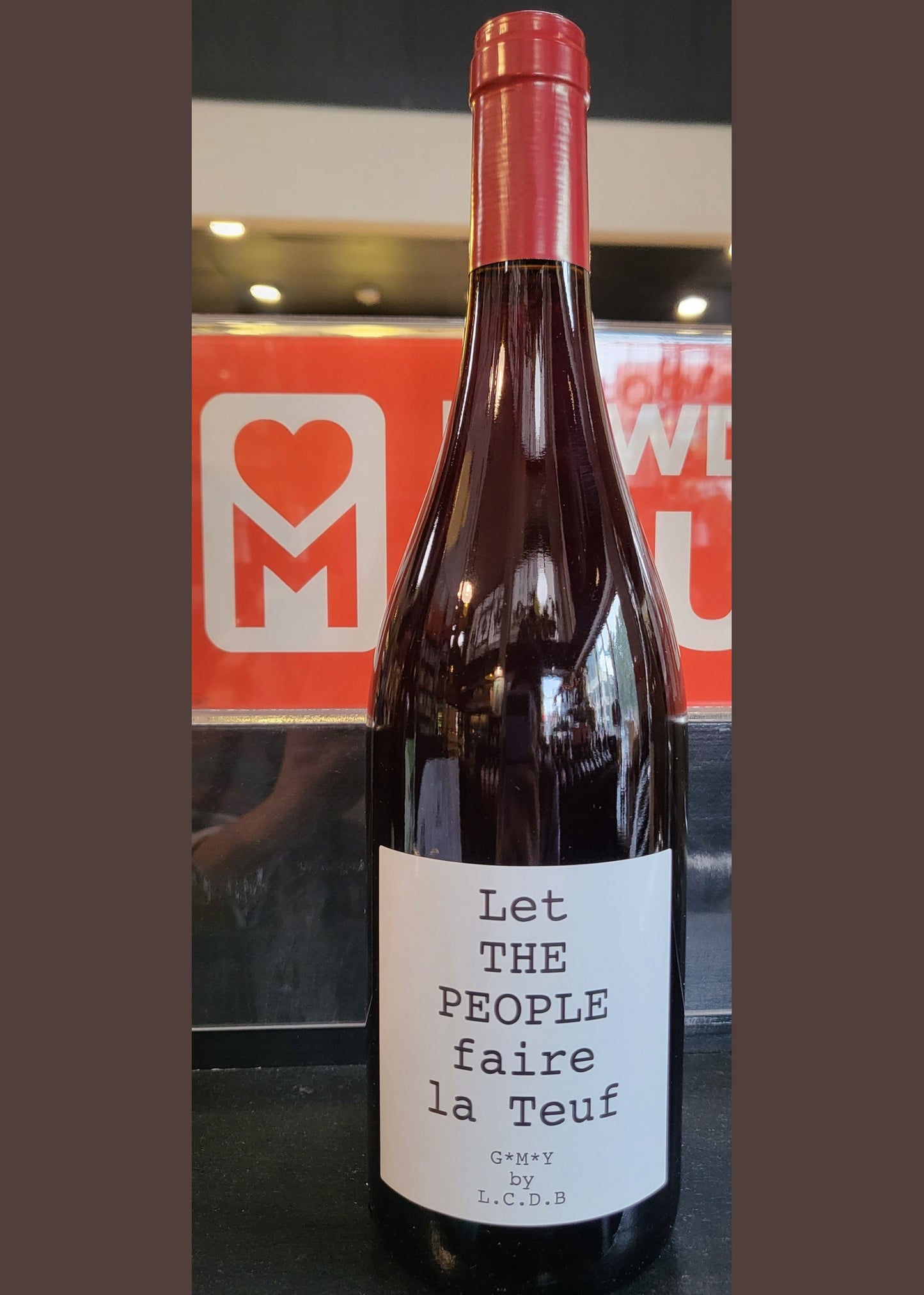 GMY LET THE PEOPLE FAIRE LA TEUF Gamay Noir