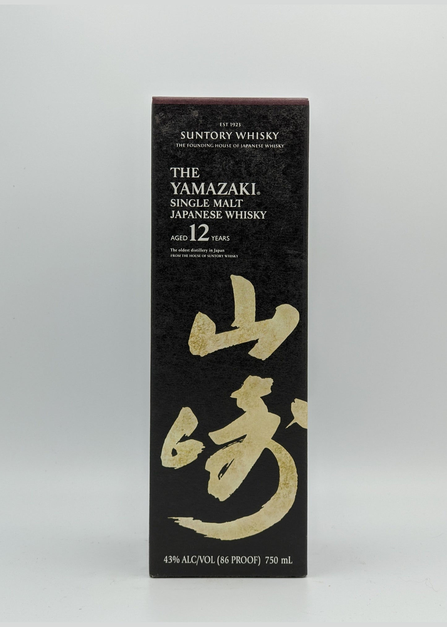 SUNTORY Yamazaki 12 Year Single Malt Japanese Whisky