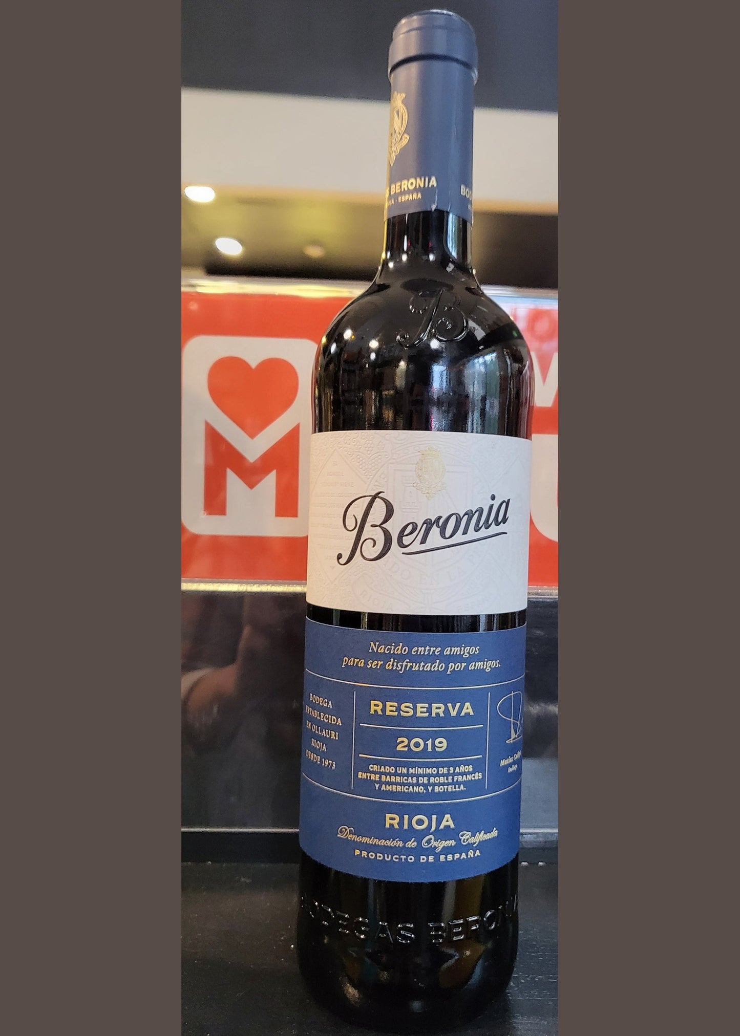BERONIA RESERVA Rioja 2019