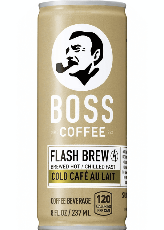 SUNTORY Boss Coffee Flash Brew Cold Cafe Au Lait