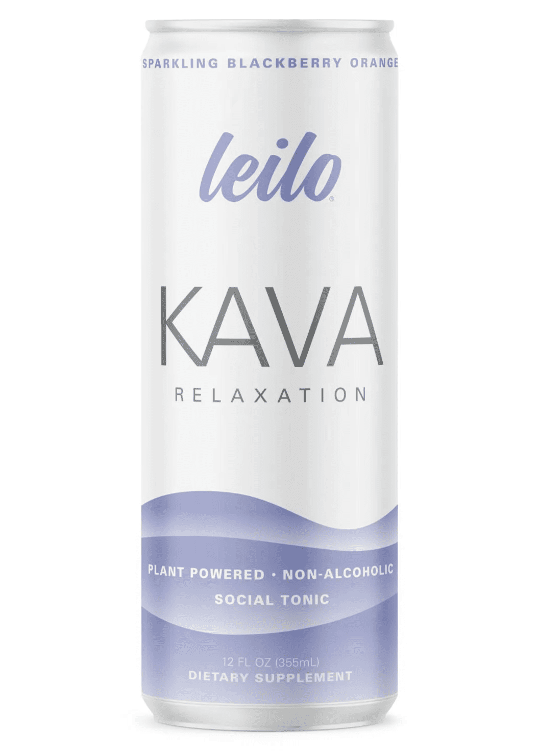 LEILO Kava Relaxation Sparkling Blackberry Orange