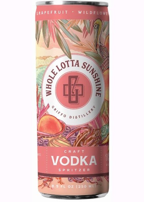 GRIFFO DISTILLERY Whole Lotta Sunshine Vodka Cocktail