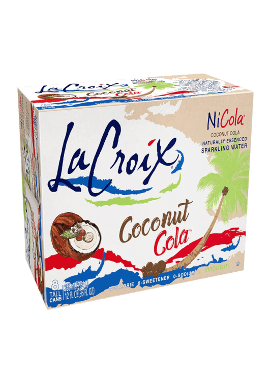 LA CROIX NiCola Coconut Cola 8pk