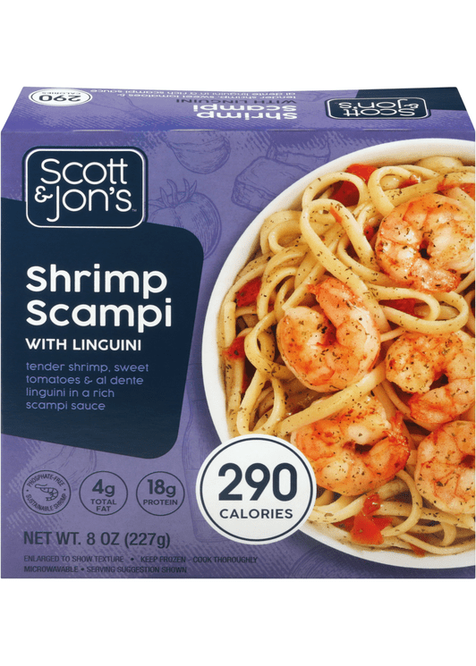 SCOTT AND JONS Shrimp Scampi With Linguini