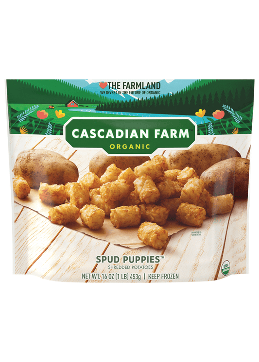 CASCADIAN FARM Spud Puppies Shredded Potatos