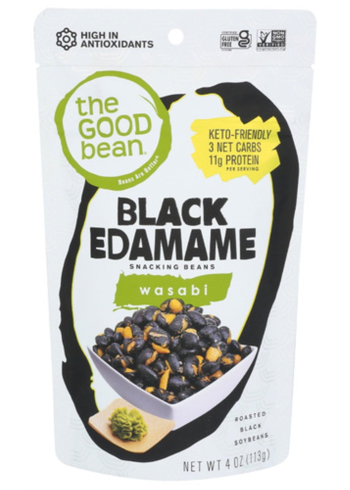 THE GOOD BEAN Wasabi Chickpea Snacks