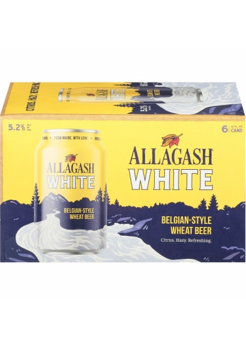 ALLAGASHI White Belgian-Style Wheat Bear 6 Pack