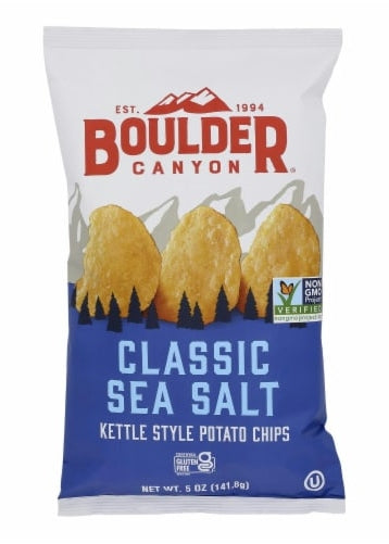 BOULDER CANYON Totally Natural Classic Sea Salt Chips