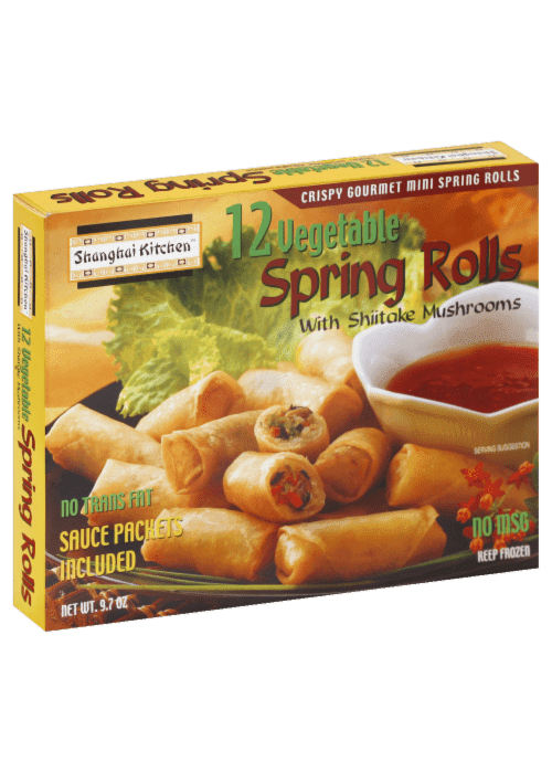 SHANGHAI KITCHEN Vegetable Spring Rolls