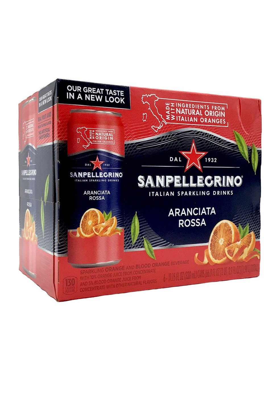 SAN PELLEGRINO Aranciata Rossa 6pk