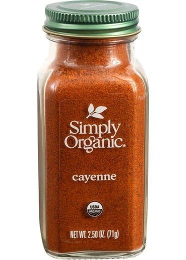 SIMPLY ORGANIC Spicy Ceyanne Pepper