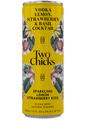 TWO CHICKS Lemon Strawberry Kiss Margarita