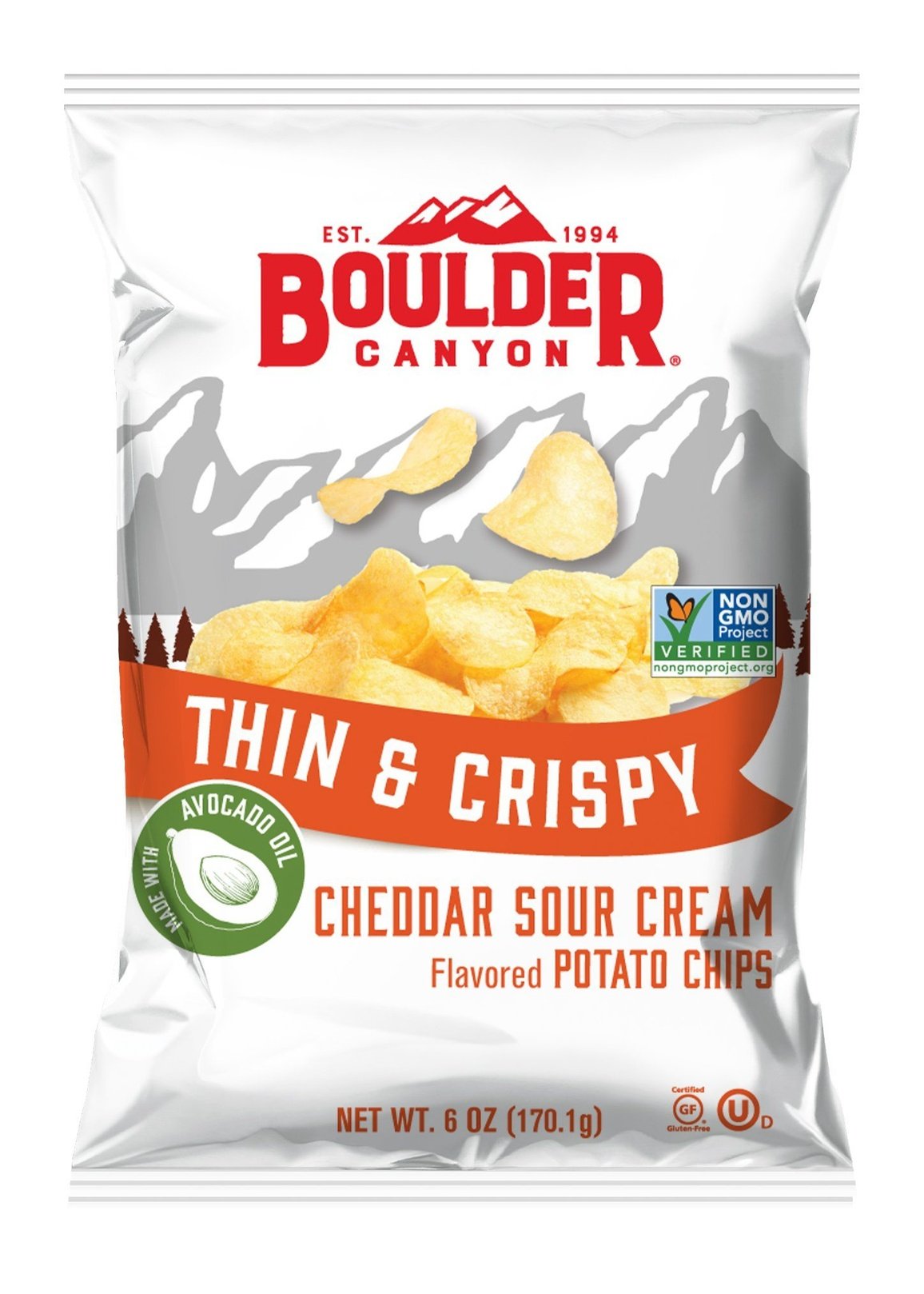BOULDER CANYON Sour Cream & Cheddar Chips