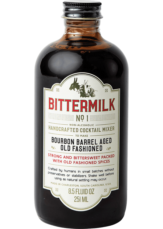 BITTERMILK Bourbon Barrel-Aged Old Fashioned 8.5oz