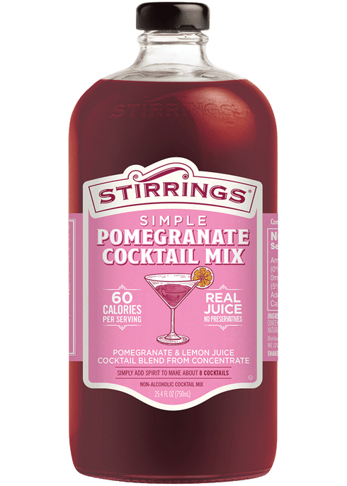 STIRRINGS Pomegranate Cocktail Mixer