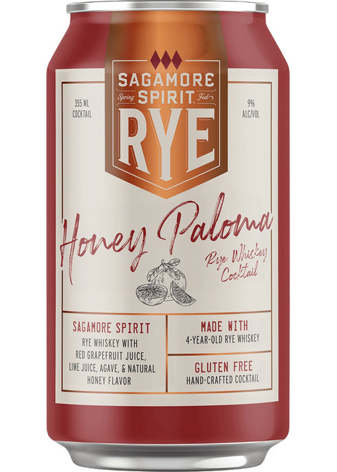 SAGAMORE SPIRIT Rye Honey Paloma