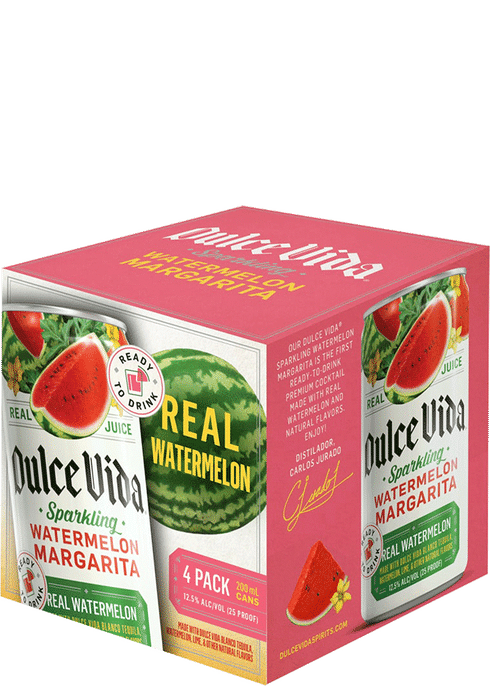 DULCE VIDA Watermelon Margarita 4PK
