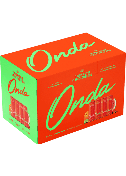 ONDA TEQUILA SELTZER Variety Pack Classic 8PK – Howden Market