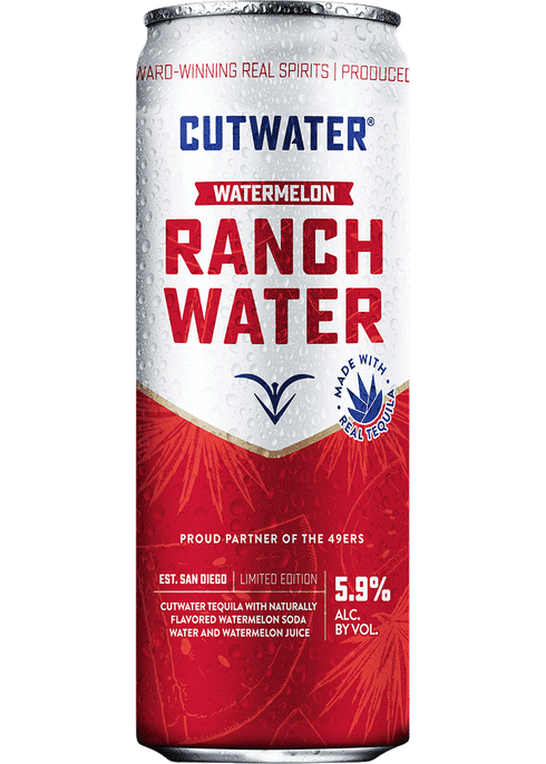 CUTWATER Watermelon Ranch Water 4PK – Howden Market