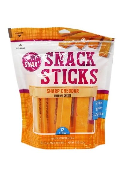 SAVVY SNAX Colby Jack Snack Sticks