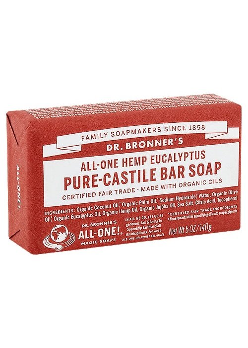 DR. BRONNER Hemp Eucalyptus Bar Soap