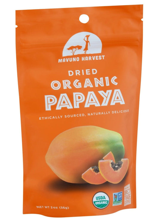 MAVUNO HARVEST Organic Dried Papaya