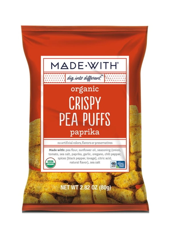 MADE WITH Paprika Flavored Crispy Pea Puffs