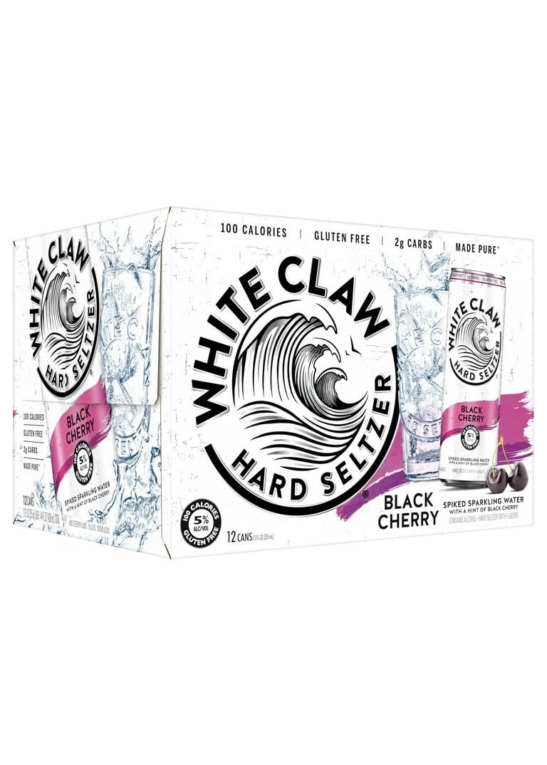 WHITE CLAW Black Cherry 12pk