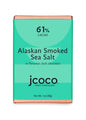 JCOCO 61% Peruvian Dark Chocolate With Alaskan Smoked Sea Salt Cacao Bar