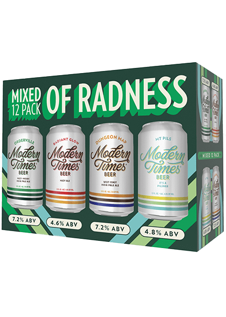 MODERN TIMES Mixed Radness 12 Pack