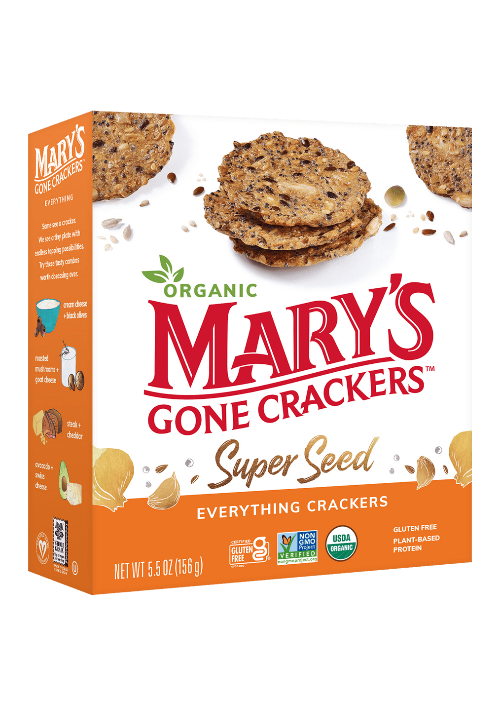 MARY'S GONE CRACKERS Super Seed Everything Crackers