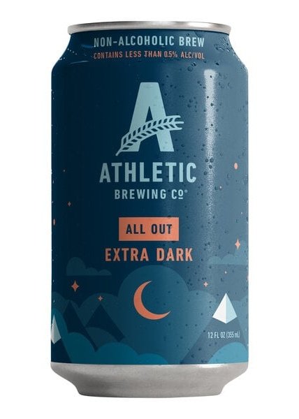 ATHLETIC BREWING CO. All Out Non-Alcoholic Extra Dark Beer