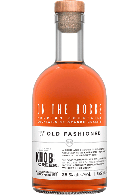 ON THE ROCKS Knob Creek Old Fashioned 750ml