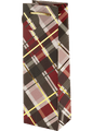 CAKEWALK Holiday Tartan 1-Bottle Winebag