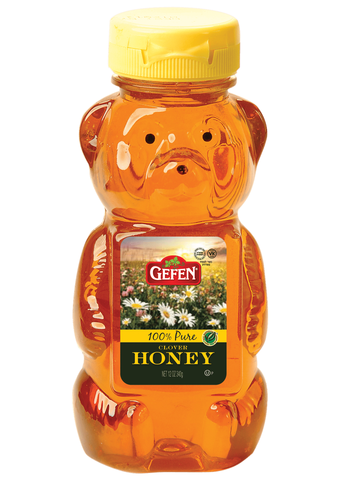 GEFEN Honey Bear 100% Clover Honey