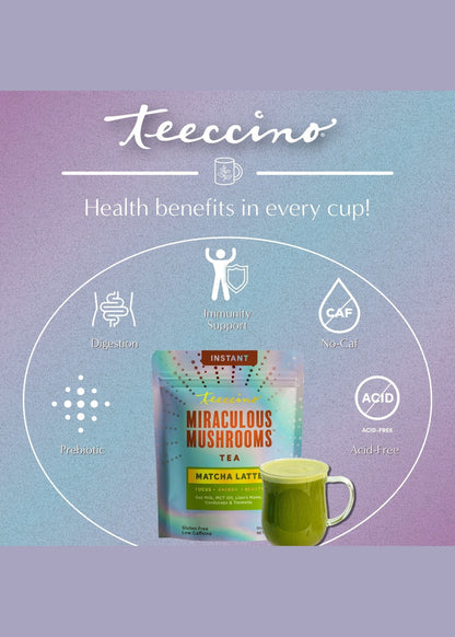 Miraculous Mushrooms® Matcha Latte