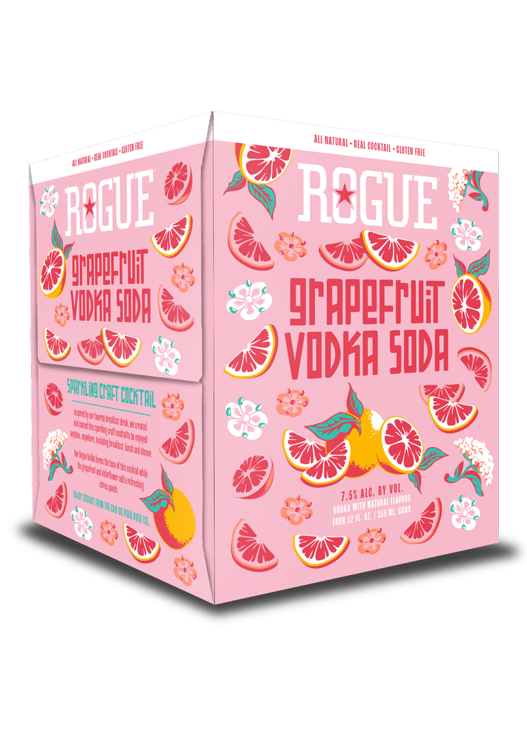 ROGUE Grapefruit Vodka 4PK