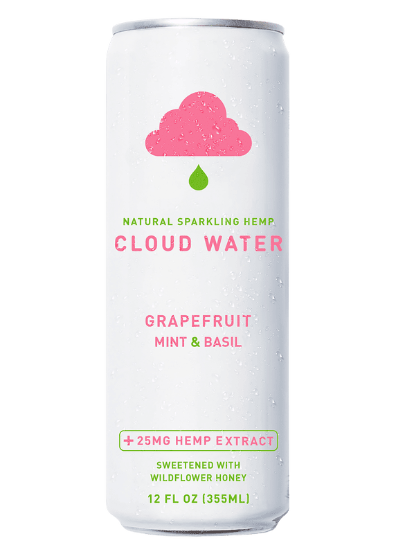 CLOUDWATER Grapefruit Mint & Basil