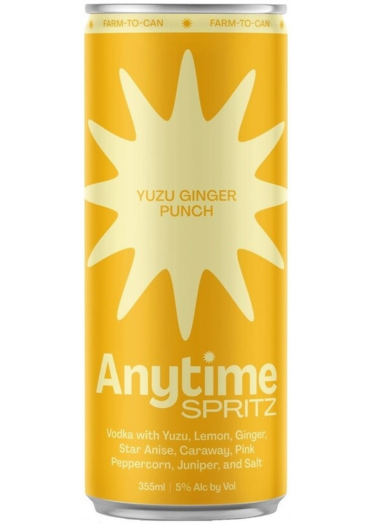 ANYTIME SPRITZ Yuzu Ginger Punch