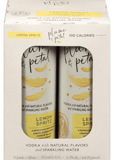 PLUME & PETAL Lemon Spritz 4pk