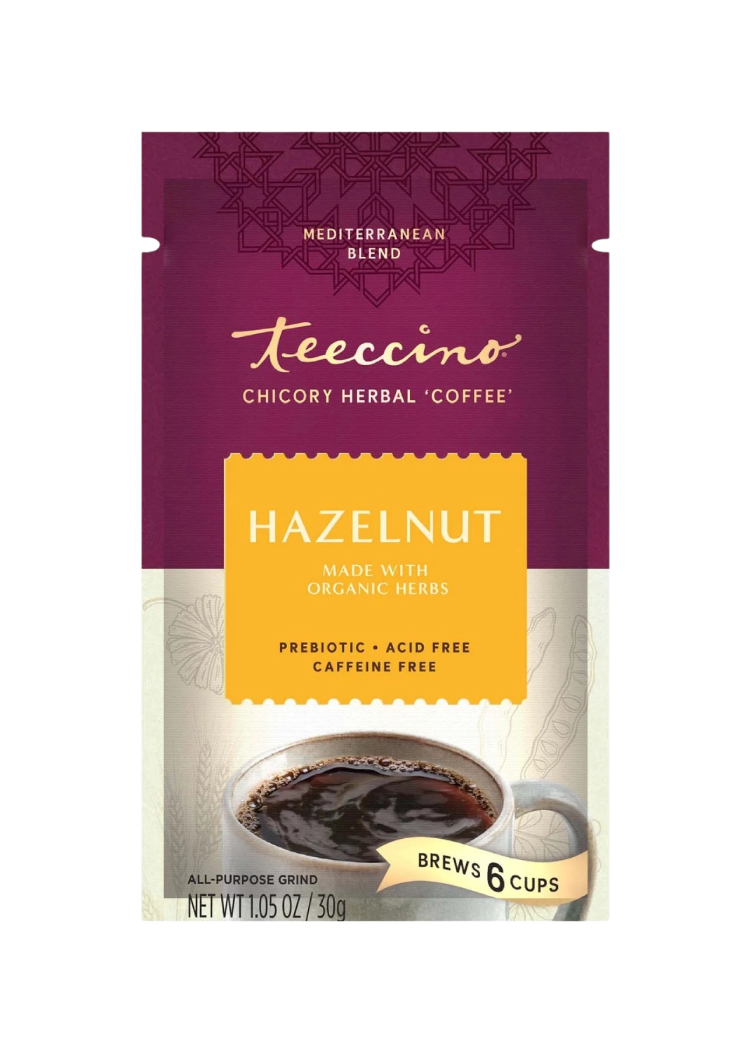Hazelnut Chicory Herbal Coffee