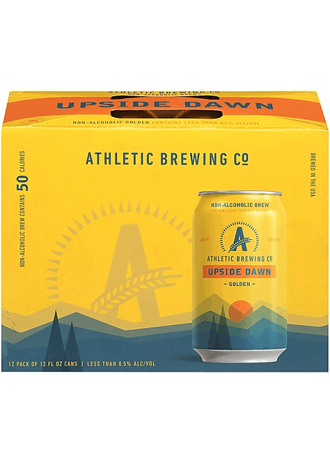 ATHLETIC BREWING CO. Upside Dawn Golden 12 Pack