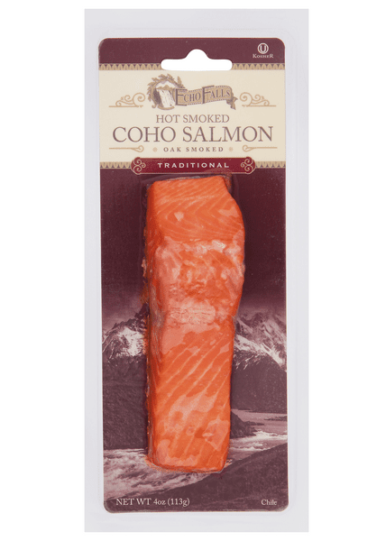 ECHO FALLS Hot Smoked Coho Salmon Traditional