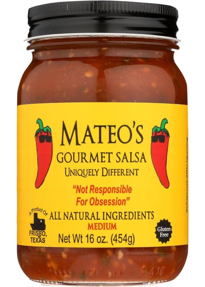 MATEO'S GOURMET Medium Salsa