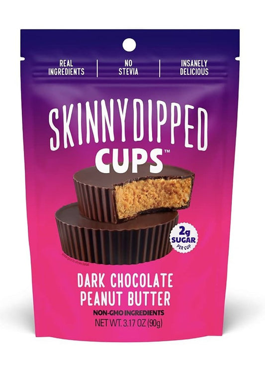 SKINNYDIPPED Dark Chocolate Peanut Butter Cups