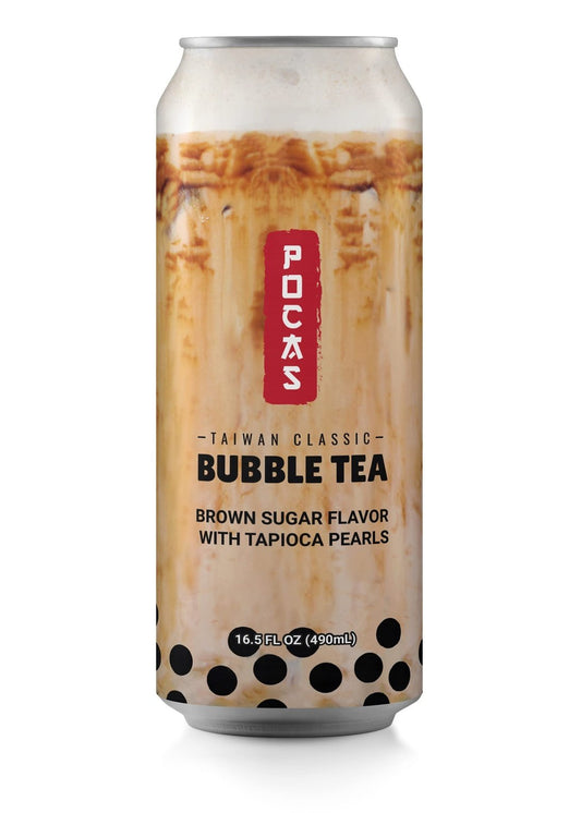 POCAS Brown Sugar Bubble Tea With Tapioca Pearls