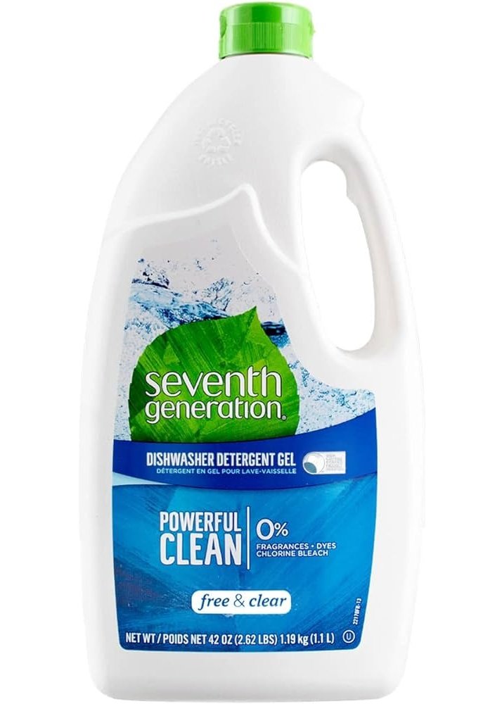 Seventh generation free and clear dishwasher detergent gel howden market